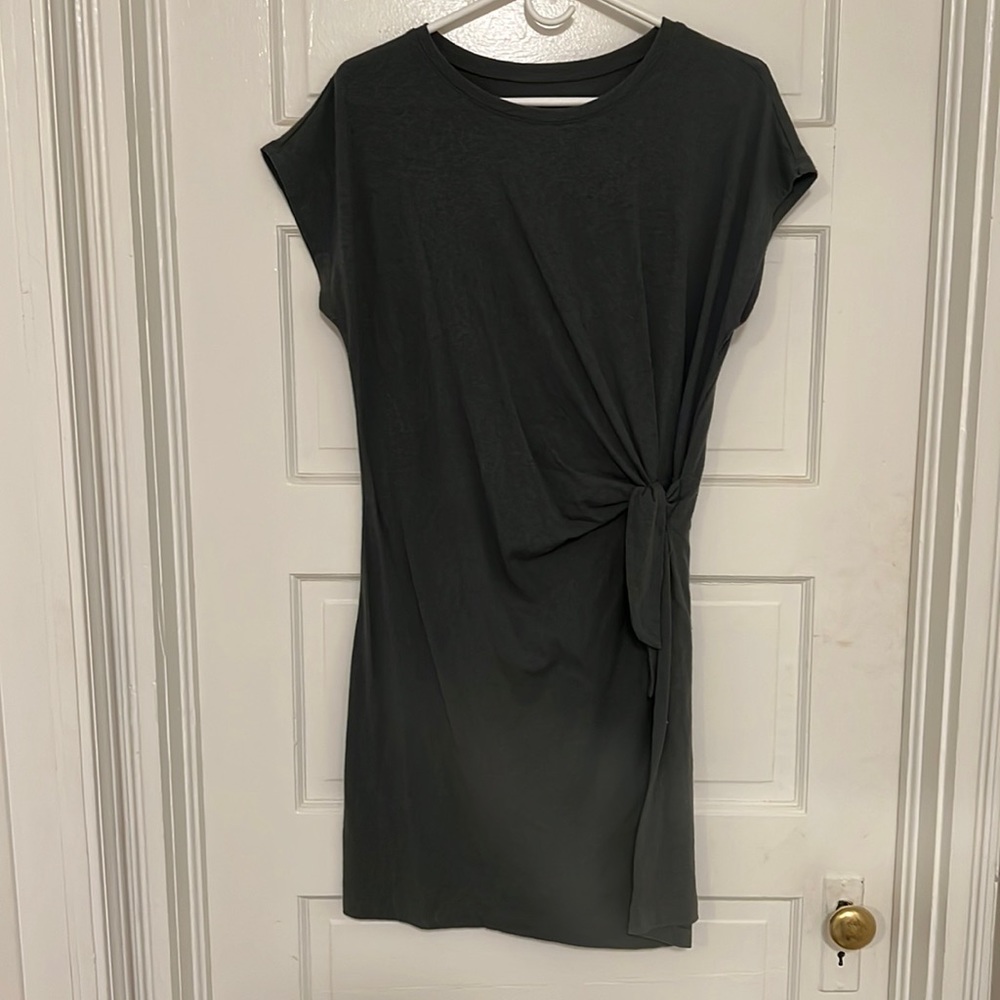 Aerie cotton wrap dress